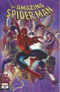 Cover for Amazing Spider-Man (Marvel, 2018 series) #33 (834) [Walmart Exclusive - Alex Ross Cover]