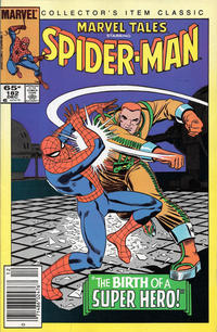 Cover for Marvel Tales (Marvel, 1966 series) #182 [Newsstand]