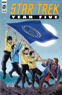 Cover Thumbnail for Star Trek: Year Five (IDW, 2019 series) #15 [Regular Cover]