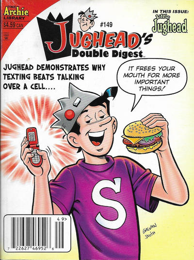 Cover for Jughead's Double Digest (Archie, 1989 series) #149 [Canadian]