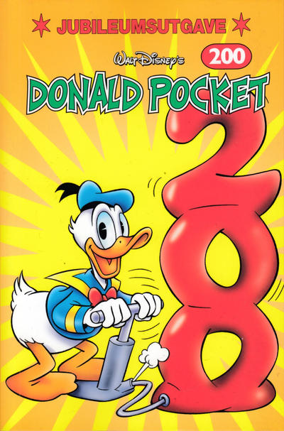 Cover for Donald Pocket Jubileumsutgave (Hjemmet / Egmont, 2020 series) #200 [Bokhandelutgave]