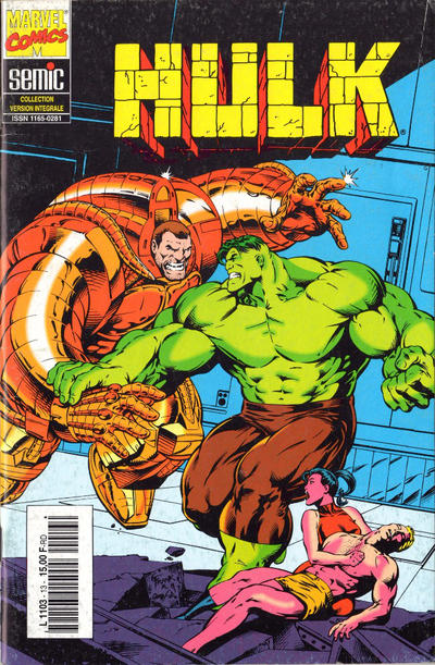 Cover for Hulk (Semic S.A., 1992 series) #13