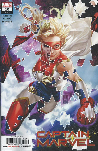 Cover for Captain Marvel (Marvel, 2019 series) #10 (144)