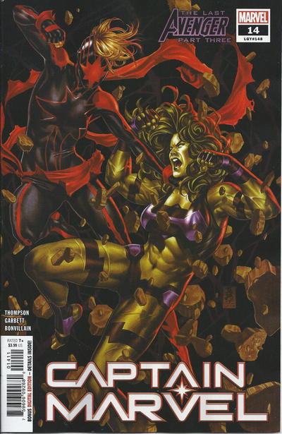 Cover for Captain Marvel (Marvel, 2019 series) #14 (148)