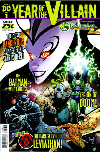 Cover for DC's Year of the Villain Special (DC, 2019 series) #1 [Dragon's Lair]