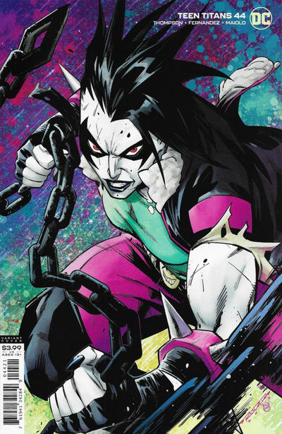 Cover for Teen Titans (DC, 2016 series) #44 [Khary Randolph Cover]
