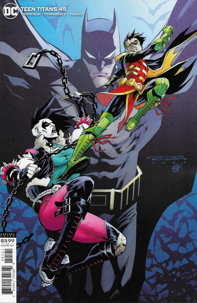 Cover for Teen Titans (DC, 2016 series) #45 [Khary Randolph Cover]