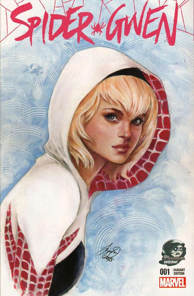 Cover for Spider-Gwen (Marvel, 2015 series) #1 [Variant Edition - Phantom Exclusive - Siya Oum Cover]