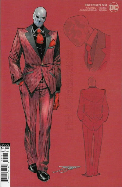 Cover for Batman (DC, 2016 series) #94 [Jorge Jiménez Cardstock Variant Cover]