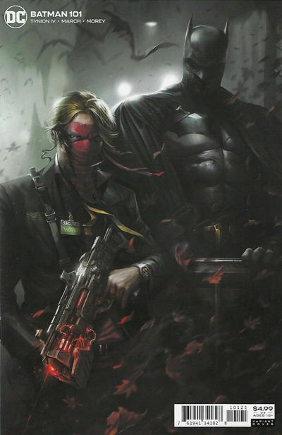 Cover for Batman (DC, 2016 series) #101 [Francesco Mattina Cardstock Variant Cover]