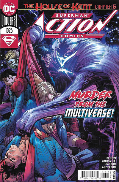 Cover for Action Comics (DC, 2011 series) #1026 [John Romita Jr. & Klaus Janson Cover]