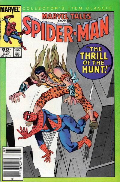 Cover for Marvel Tales (Marvel, 1966 series) #173 [Newsstand]