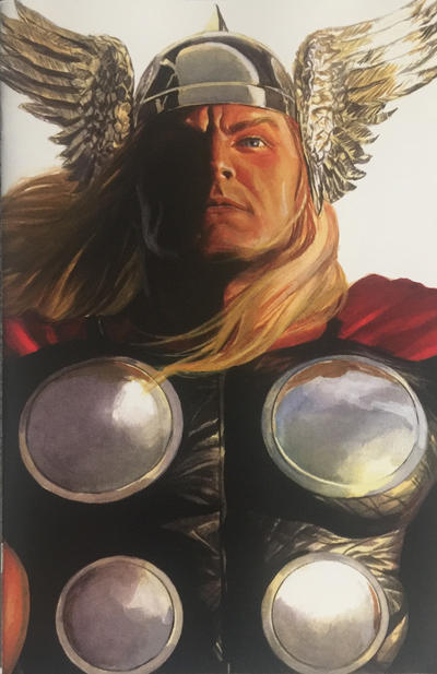 Cover for Thor (Marvel, 2020 series) #8 (734) [Alex Ross 'Timeless' Cover]