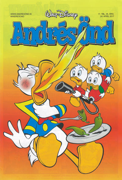 Cover for Andrés Önd (Edda, 2000 series) #17/2017
