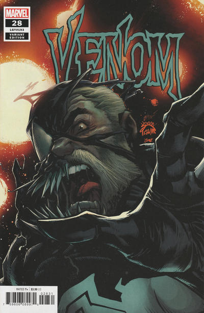 Cover for Venom (Marvel, 2018 series) #28 (193) [Ryan Stegman Cover]