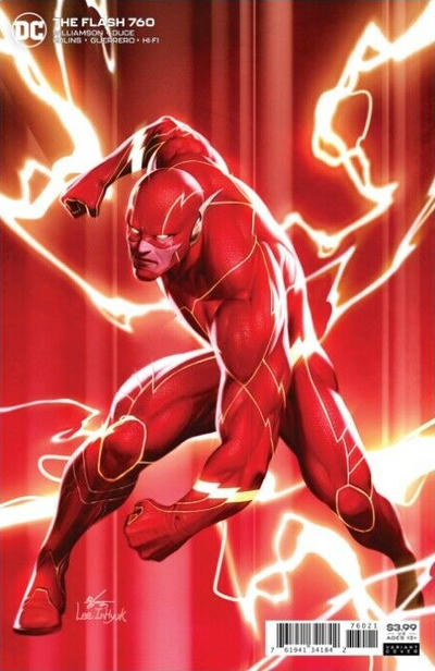 Cover for The Flash (DC, 2016 series) #760 [Inhyuk Lee Variant Cover]