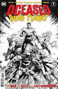 Cover Thumbnail for DCeased: Dead Planet (DC, 2020 series) #1 [Second Printing David Finch Black and White Cover]
