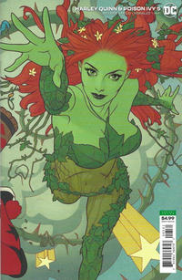 Cover for Harley Quinn & Poison Ivy (DC, 2019 series) #5 [Joshua Middleton Poison Ivy Cardstock Cover]