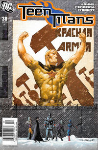 Cover Thumbnail for Teen Titans (DC, 2003 series) #38 [Newsstand]