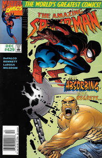 Cover for The Amazing Spider-Man (Marvel, 1963 series) #429 [Newsstand]