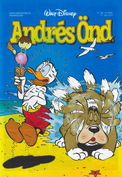 Cover for Andrés Önd (Edda, 2000 series) #31/2017