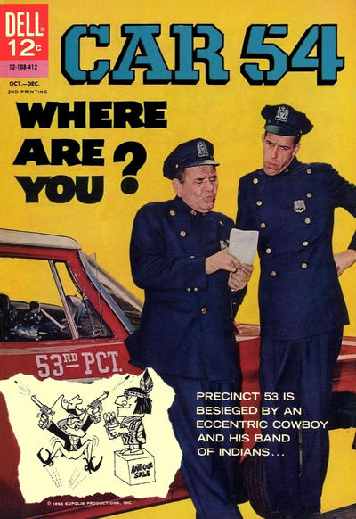 Cover for Car 54, Where Are You? (Dell, 1962 series) #3 [2nd Printing]