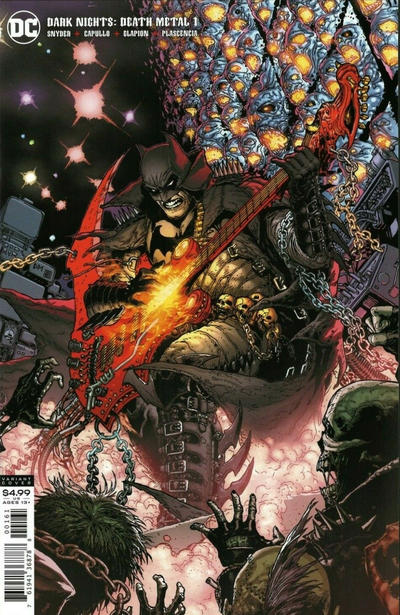 Cover for Dark Nights: Death Metal (DC, 2020 series) #1 [Doug Mahnke Variant Cover]