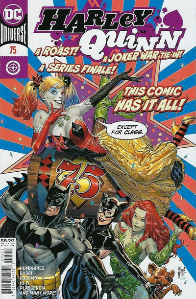 Cover for Harley Quinn (DC, 2016 series) #75