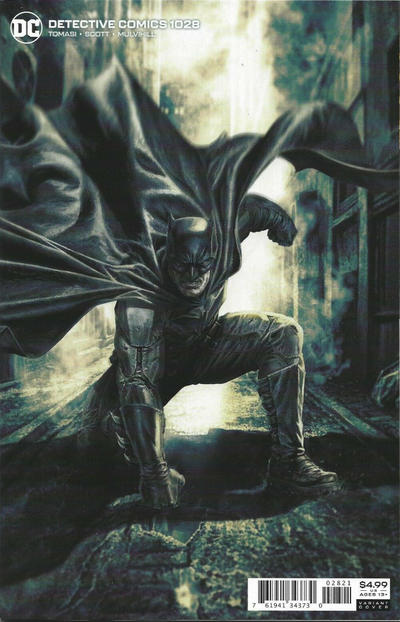 Cover for Detective Comics (DC, 2011 series) #1028 [Lee Bermejo Cardstock Variant Cover]