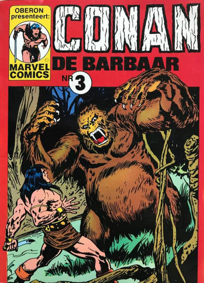 Cover for Conan de barbaar (Oberon, 1979 series) #3