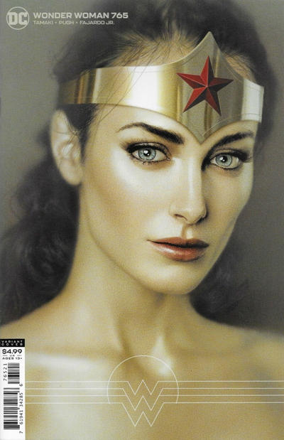 Cover for Wonder Woman (DC, 2016 series) #765 [Joshua Middleton Cardstock Variant Cover]