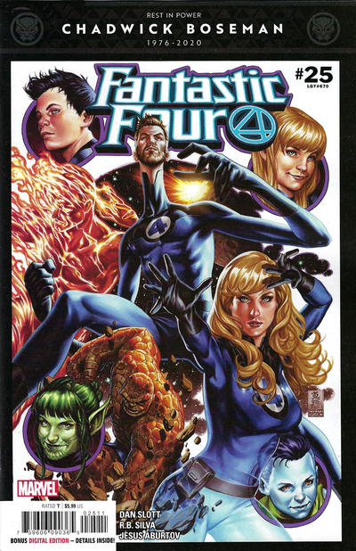 Cover for Fantastic Four (Marvel, 2018 series) #25 (670)