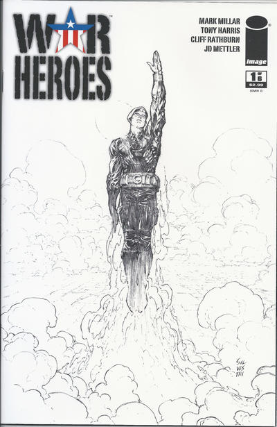 Cover for War Heroes (Image, 2008 series) #1 [Marc Silvestri Retailer Incentive Sketch]