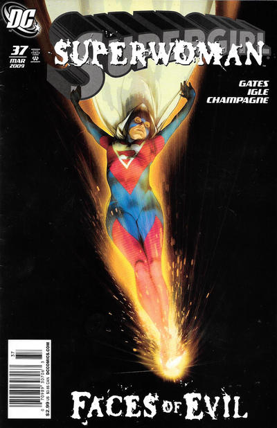 Cover for Supergirl (DC, 2005 series) #37 [Newsstand]