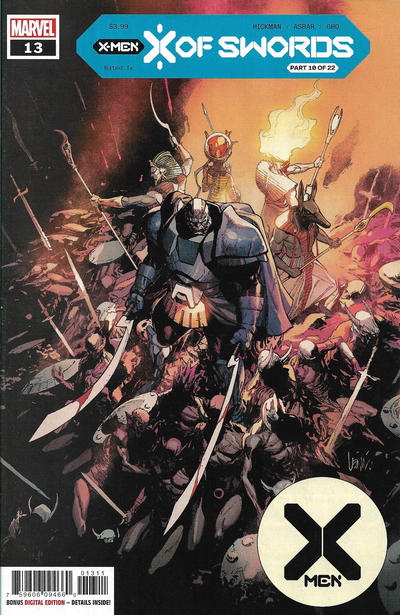 Cover for X-Men (Marvel, 2019 series) #13