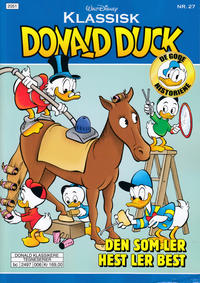 Cover Thumbnail for Klassisk Donald Duck (Hjemmet / Egmont, 2016 series) #27 - Den som ler hest ler best