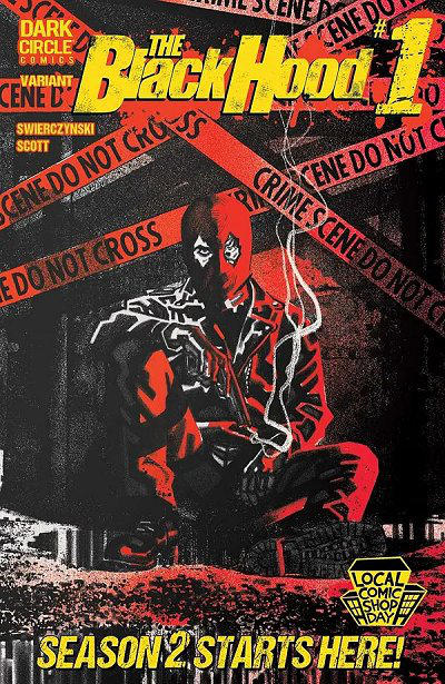 Cover for The Black Hood (Archie, 2016 series) #1 [Local Comic Shop Day Cover]