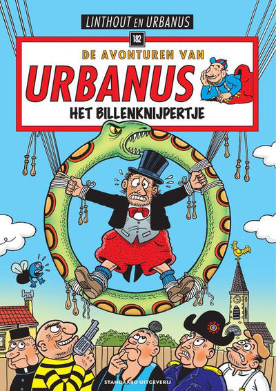 Cover for De avonturen van Urbanus (Standaard Uitgeverij, 1996 series) #182 - Het billenknijpertje