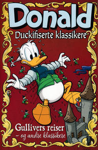 Cover Thumbnail for Donald - Duckifiserte klassikere (Hjemmet / Egmont, 2020 series) #3 - Gullivers reiser - og andre klassikere [Bokhandelutgave]