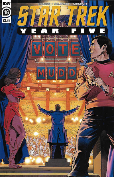 Cover for Star Trek: Year Five (IDW, 2019 series) #16 [Regular Cover]