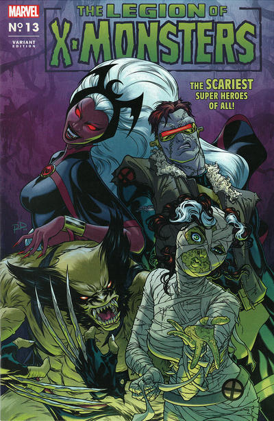 Cover for X-Men (Marvel, 2019 series) #13 [Russell Dauterman 'Horror']