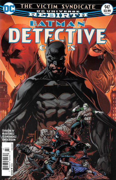 Cover for Detective Comics (DC, 2011 series) #947 [Newsstand]