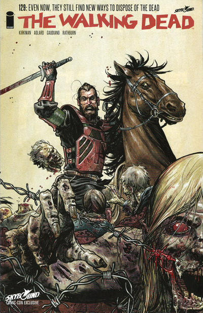Cover for The Walking Dead (Image, 2003 series) #129 [Comic-con exclusive]