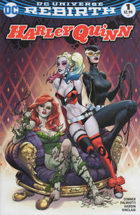 Cover Thumbnail for Harley Quinn (DC, 2016 series) #1 [Comic Hero University Joe Benitez Color Cover]
