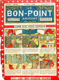 Cover Thumbnail for Le Bon point (Albin Michel, 1912 series) #149