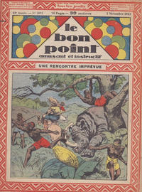 Cover Thumbnail for Le Bon point (Albin Michel, 1912 series) #1092