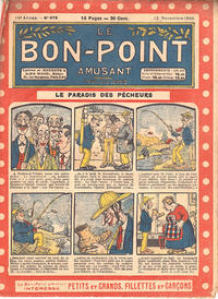 Cover Thumbnail for Le Bon point (Albin Michel, 1912 series) #676