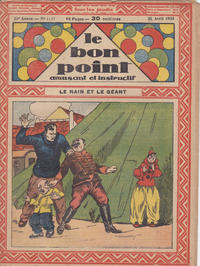 Cover Thumbnail for Le Bon point (Albin Michel, 1912 series) #1117