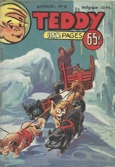 Cover for Teddy (SNPI (Société Nationale de Presse Illustrée), 1955 series) #6