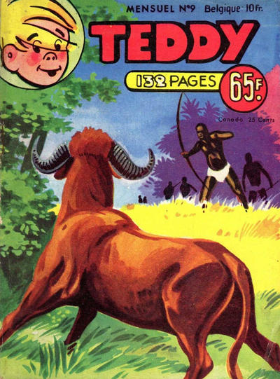 Cover for Teddy (SNPI (Société Nationale de Presse Illustrée), 1955 series) #9